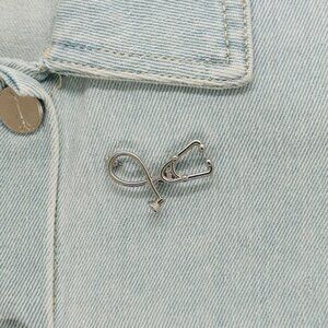 ✨Stethoscope Metal Lapel Pin Brooch For Medical Professionals Students Silver✨